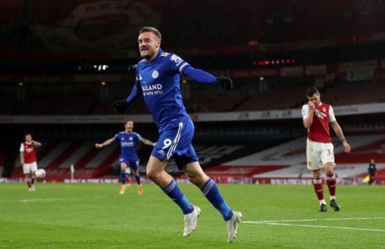 Vardy Scores From The Spot As Leicester Win In Athens