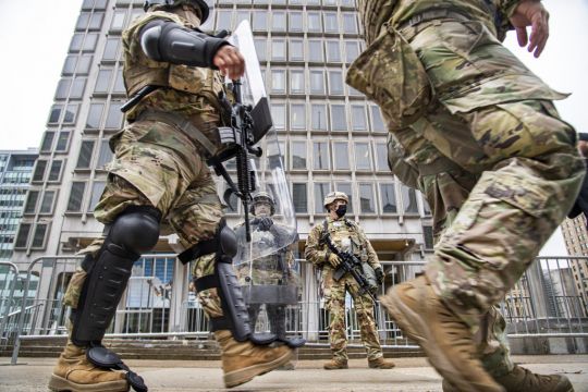 National Guard Arrives In Philadelphia After Days Of Unrest
