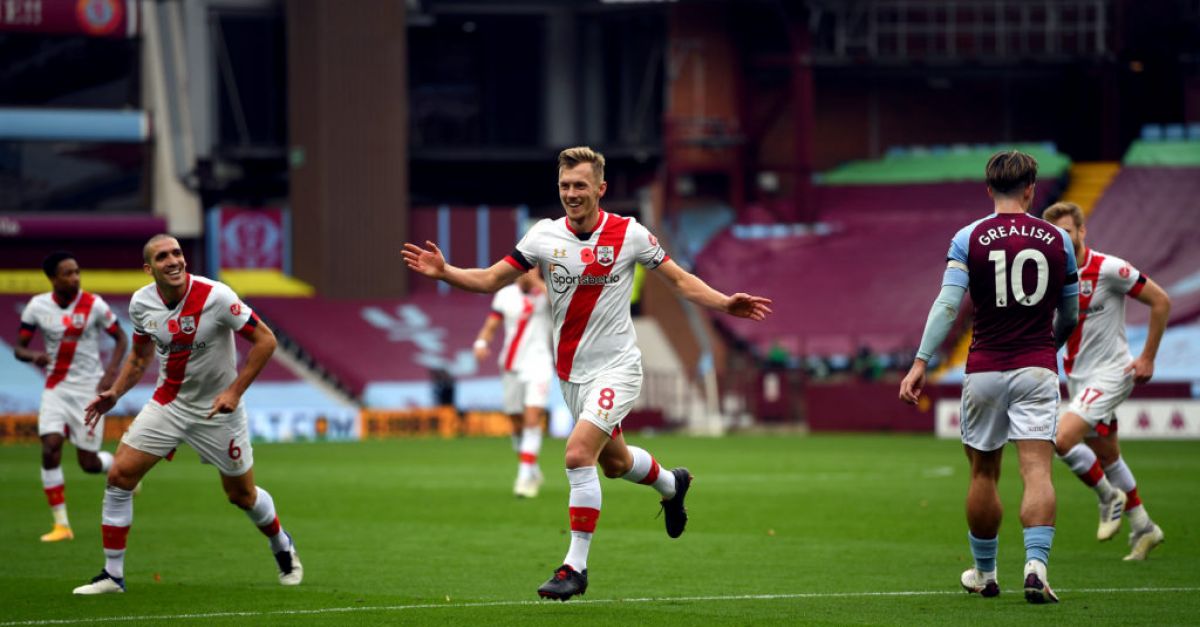 James Ward-Prowse fires freekick double as Southampton ...