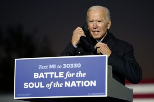 Joe Biden Focuses On Key State Of Pennsylvania On Last Sunday Of Campaign