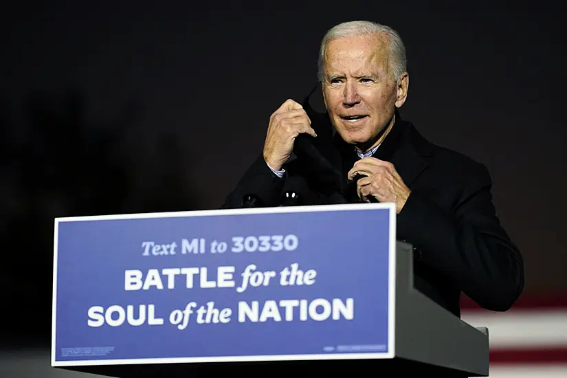 Joe Biden Focuses On Key State Of Pennsylvania On Last Sunday Of Campaign