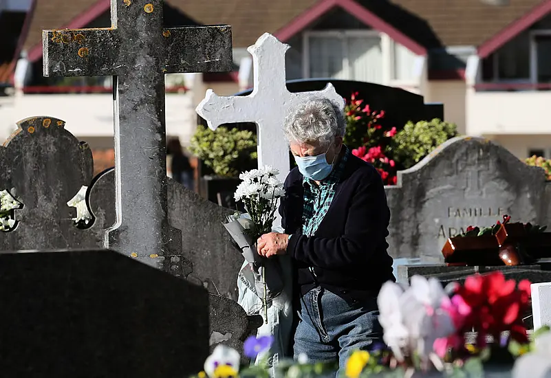 French Families Visit Loved-Ones’ Graves On All Saints’ Day