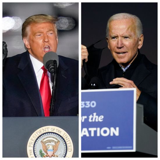 Donald Trump And Joe Biden Hit Swing States As Campaign Draws To A Close