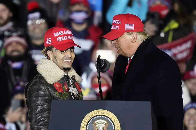 Trump Introduces Rapper Lil Pump As ‘Lil Pimp’ At Campaign Rally