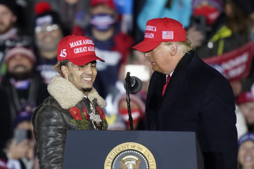 Trump Introduces Rapper Lil Pump As ‘Lil Pimp’ At Campaign Rally