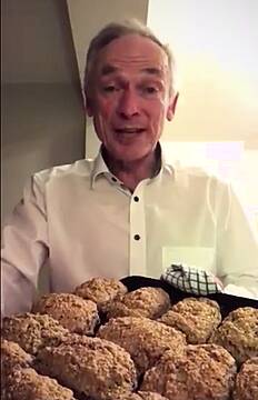 Richard Bruton Returns To Social Media Spotlight With Scone Tutorial