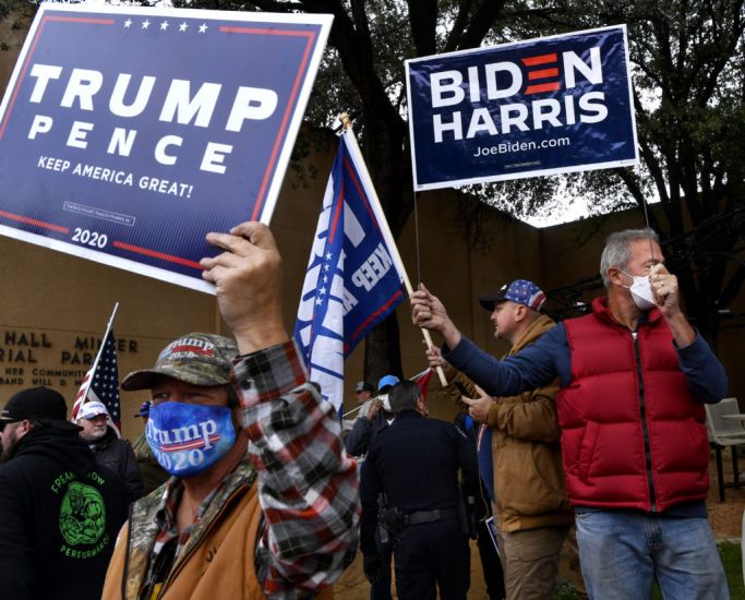 Trump And Biden Score Early Wins But Battleground States Are Too Close To Call