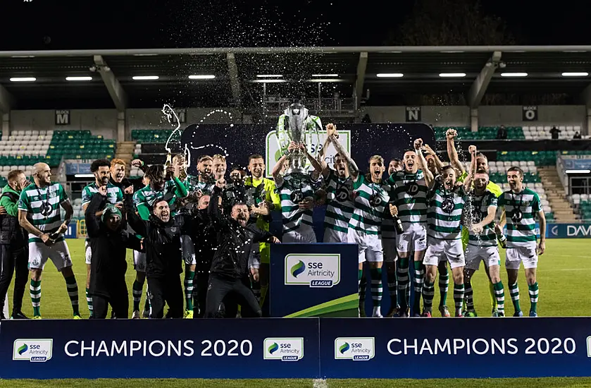 Shamrock Rovers Claim League Of Ireland Champions Trophy