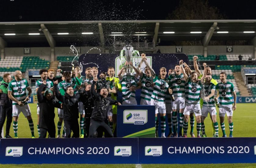 Shamrock Rovers Claim League Of Ireland Champions Trophy