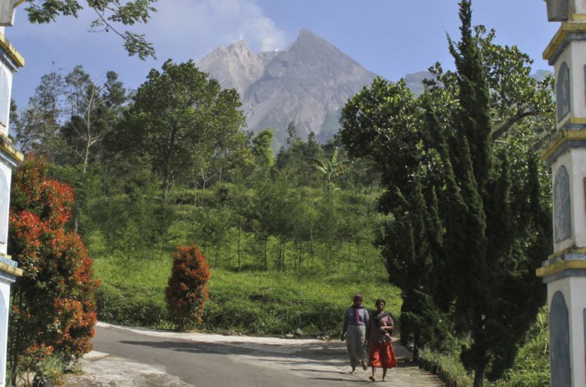 Indonesia Raises Danger Level For Volcano On Island Of Java