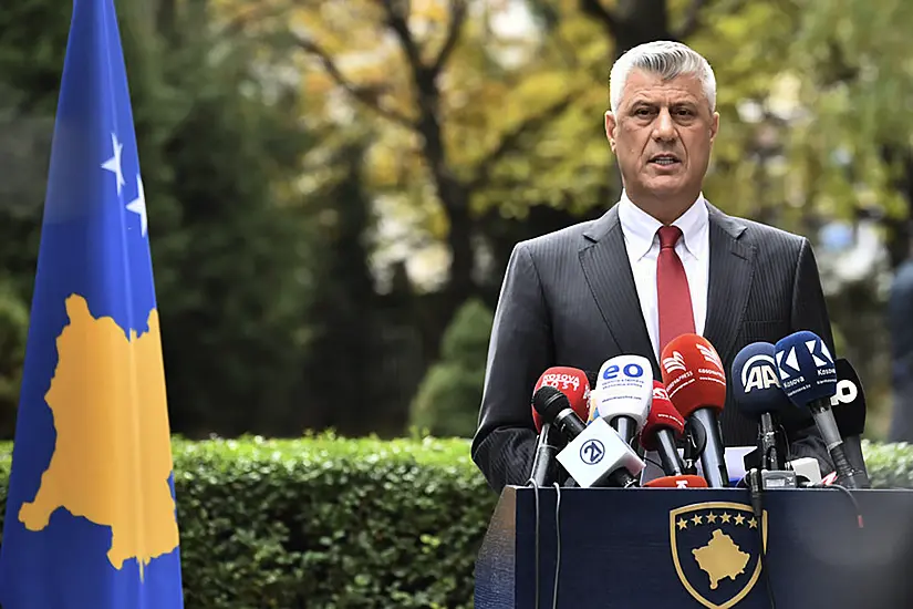 Kosovo President Steps Down To Face War Crime Charges In The Hague