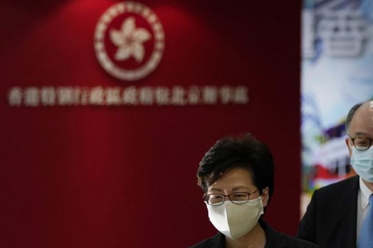 Carrie Lam Says Next Us President Should Not Meddle In Hong Kong Affairs