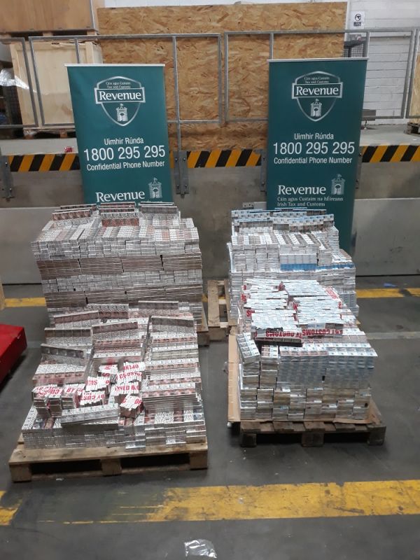 Waterford News And Star Revenue Seize 423 000 Cigarettes Worth 296 000 At Dublin Port Waterford News And Star