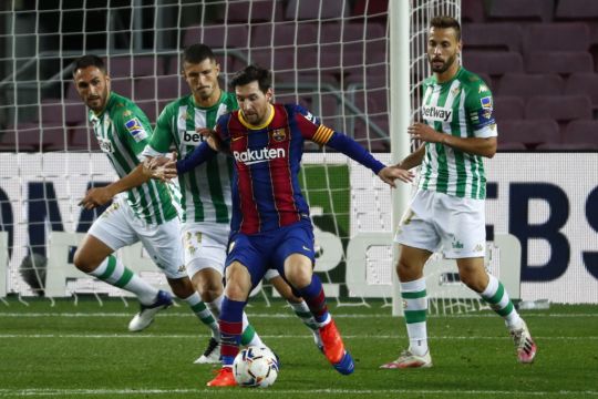 Lionel Messi Boosts Barcelona Beyond Real Betis With Brace From The Bench