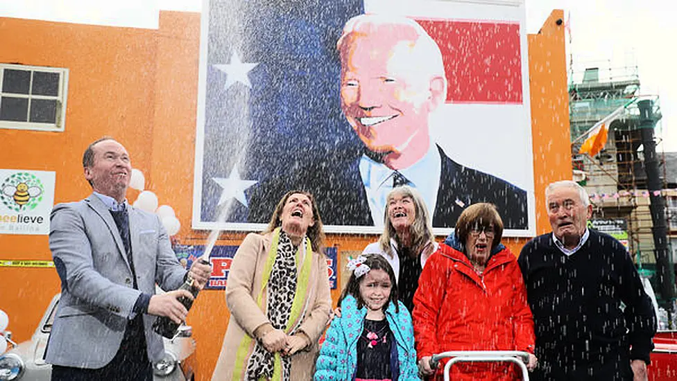 Joe Biden’s Ancestral Home In Mayo Celebrates His Us Election Victory