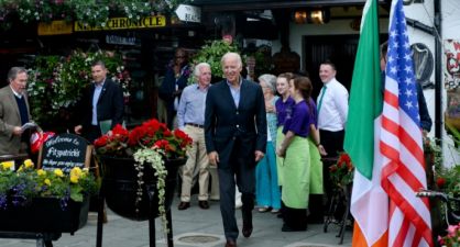 &#039;We Could See A Presidential Visit In Spring Time&#039;- Irish For Biden Campaign
