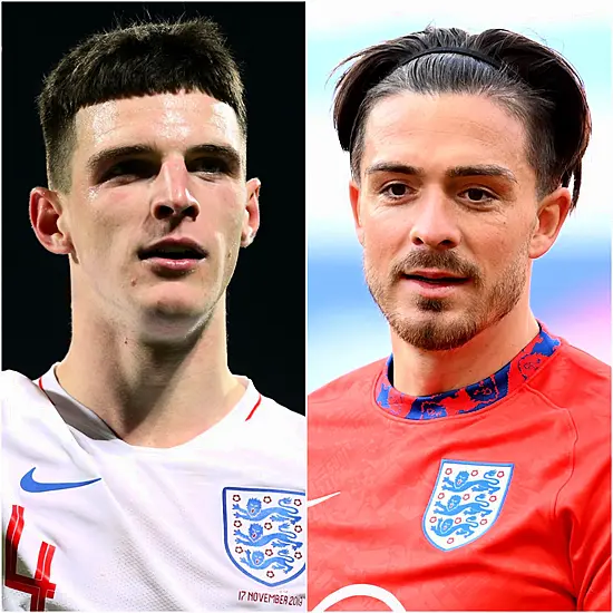 Grealish And Rice Prepare For Irish Reunion