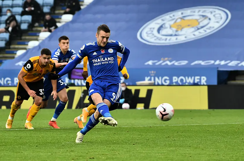 Jamie Vardy Fires Foxes To Premier League Summit As Leicester Edge Out Wolves