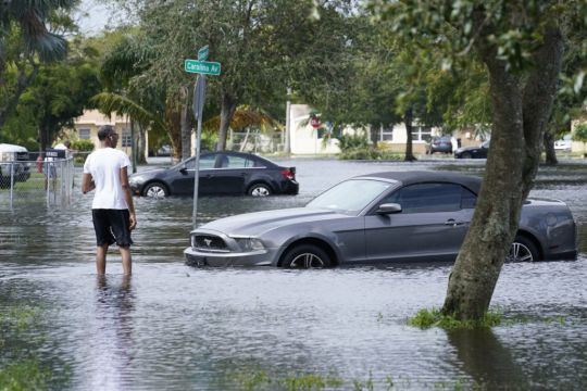 Storm Eta Dumps Rain On An Already Flooded Florida
