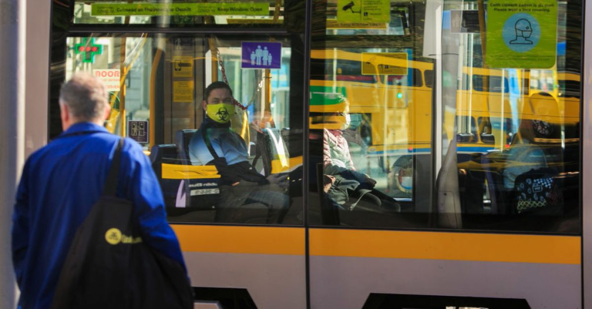 Public transport capacity to move from 25% to 50%