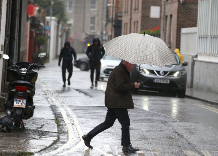 Met Éireann Issues Warning For Heavy Rainfall In Five Counties