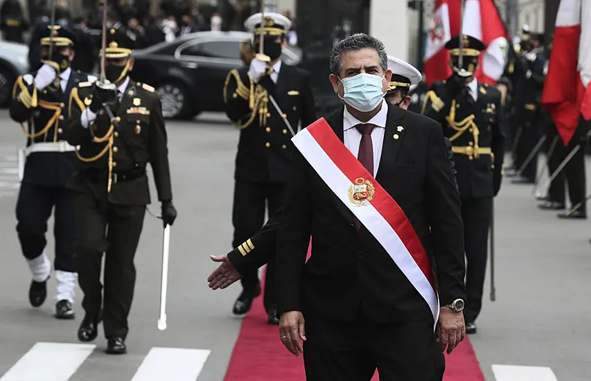 Peru Swears In New Leader As Political Turmoil Hits Nation