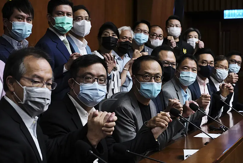 Hong Kong’s Pro-Democracy Legislators To Resign En Masse