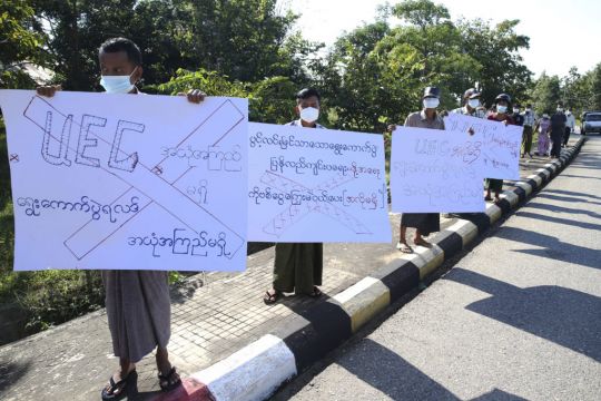 Military-Backed Party Rejects Myanmar Election As Unfair