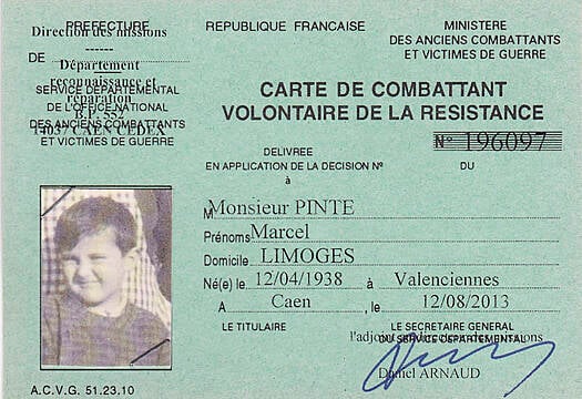 Six-Year-Old French Resistance Agent Honoured