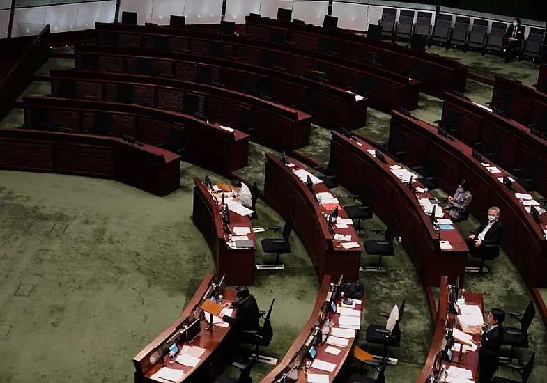 Hong Kong Legislature Opens With Pro-Democracy Bloc Set To Resign