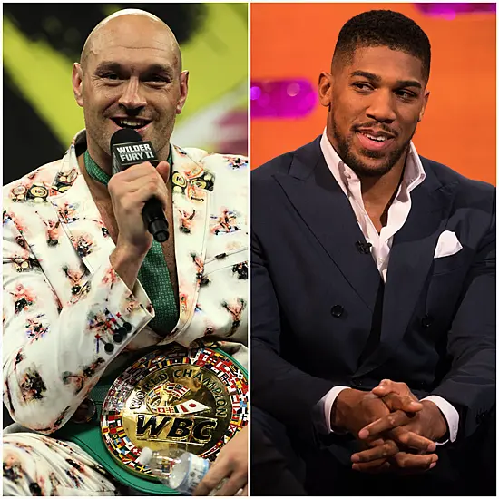 Tyson Fury Impressed With How Anthony Joshua Responded To Andy Ruiz Defeat