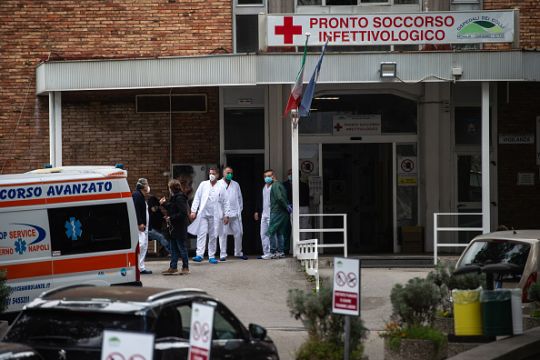 Video Of Dead Man In Hospital Toilet Highlights Covid Crisis In Italy's South