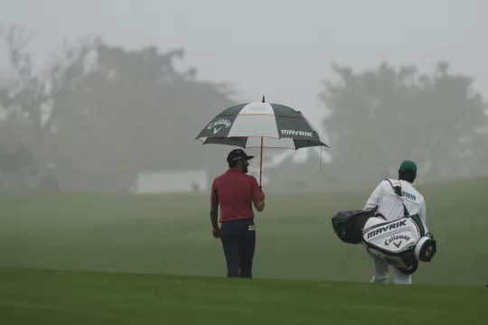 No Lightning Start To November Masters As Storm Threat Disrupts First Round