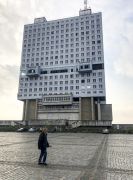 Russian City To Demolish Unloved Soviet-Era ‘Buried Robot’ Building