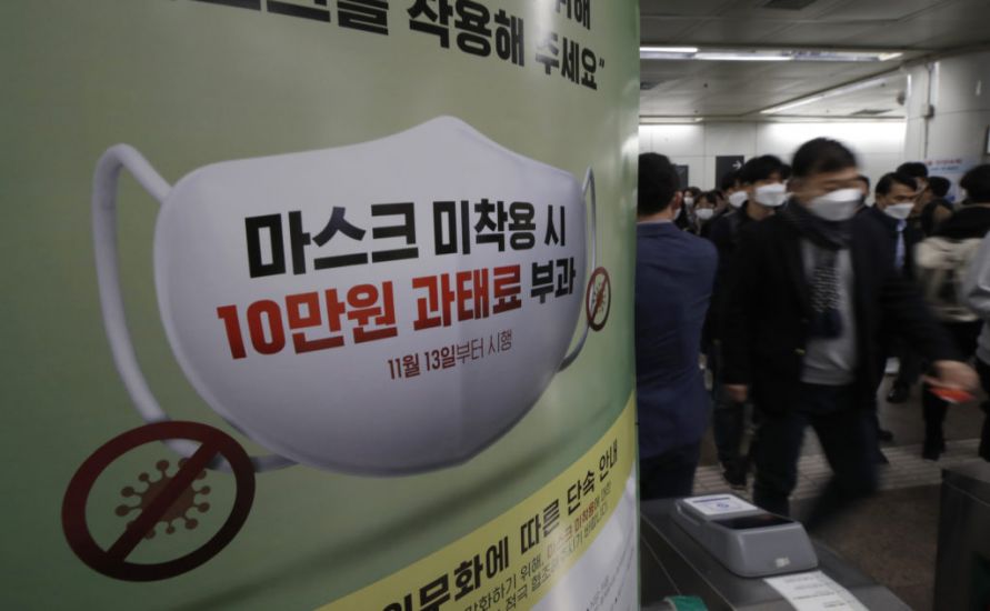 South Korea Starts Fining People For Not Wearing Masks