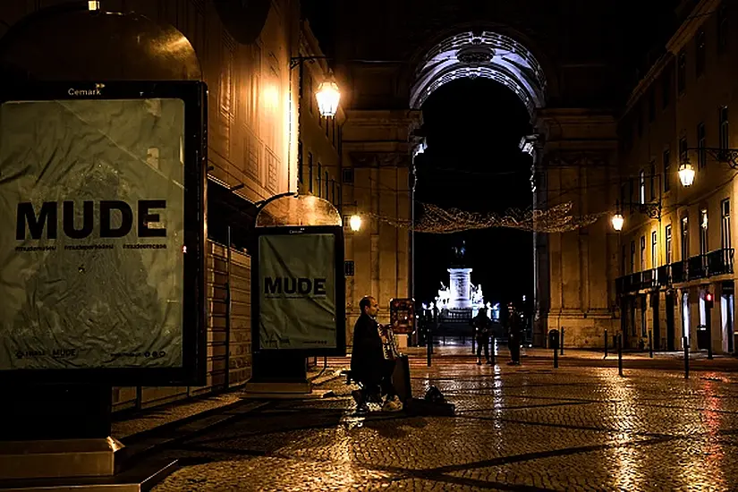 Protests Held In Lisbon As Covid Restrictions Tighten