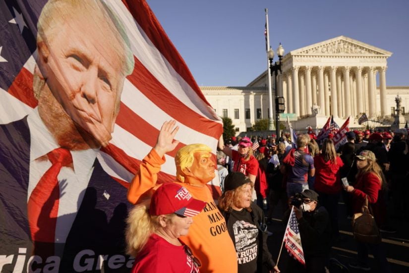 Stabbing And Arrests As Trump Supporters Clash With Rivals During Protests