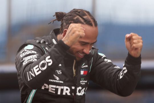 Lewis Hamilton Equals World Title Record In Turkey