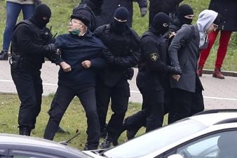 500 Arrested In Belarus Protests, Human Rights Group Claims