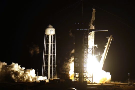 Spacex Launches Crew To International Space Station