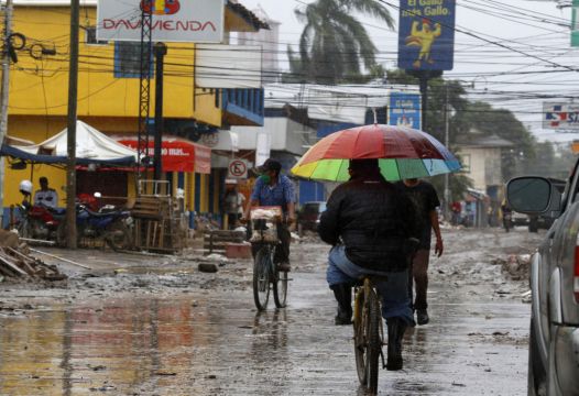 Hurricane Iota’s Front Edge Reaches Coast Of Nicaragua