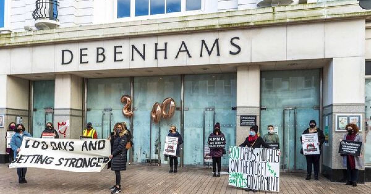 UK high street left reeling as Debenhams goes into liquidation, Debenhams