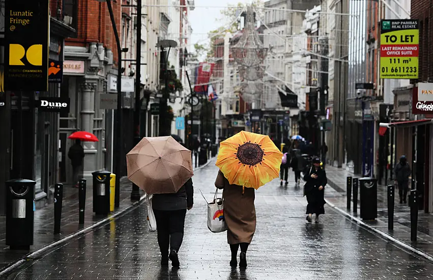 Yellow Weather Warning To Remain Into The Weekend For Most Counties