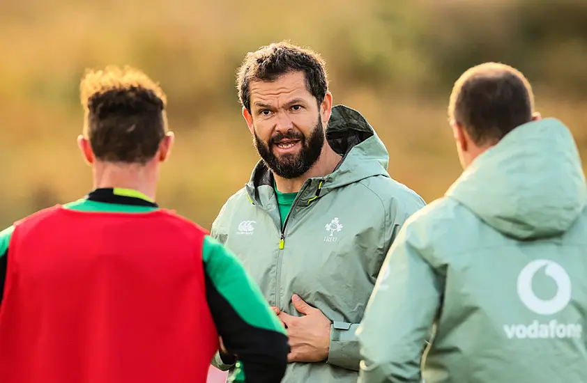 Andy Farrell Excited To See How Ireland Go At Twickenham