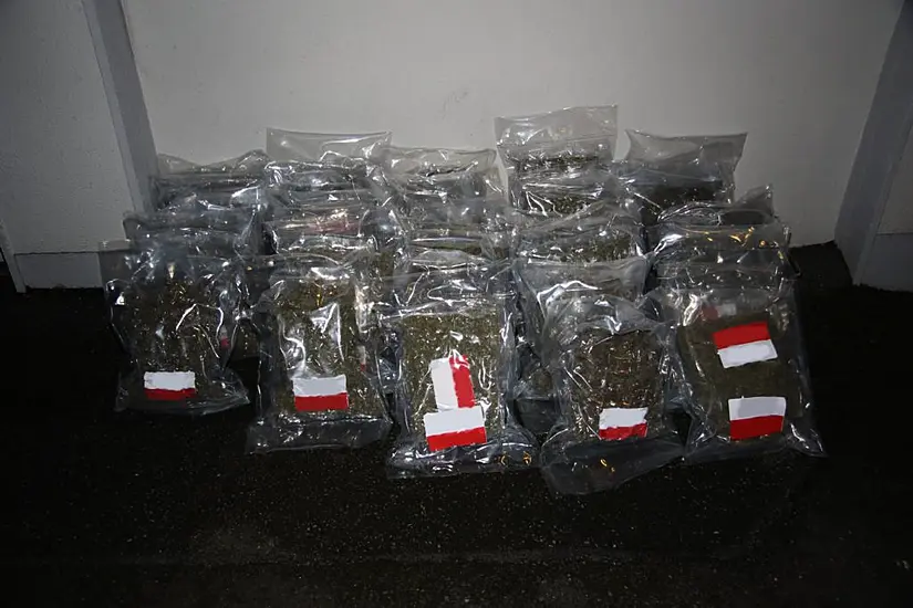 Man Arrested After Seizure Of €620,000 Worth Of Cannabis In Meath