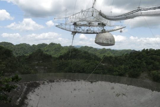 Giant Radio Telescope To Close Amid Collapse Fears