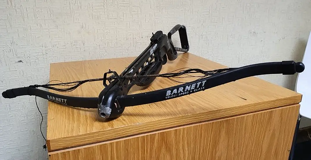 Gardaí Make Arrests And Seize Crossbow In Crime Gang Investigation