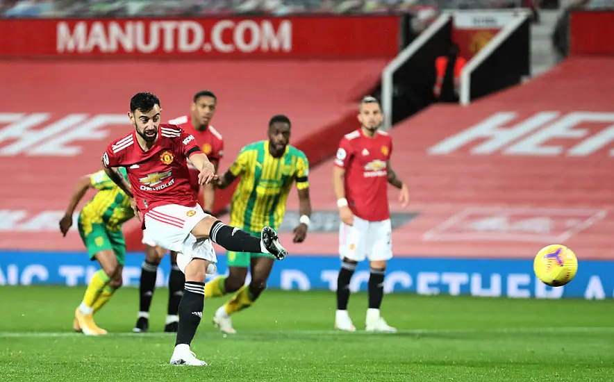 Manchester United Scrape To First Home League Win After Penalty Controversy