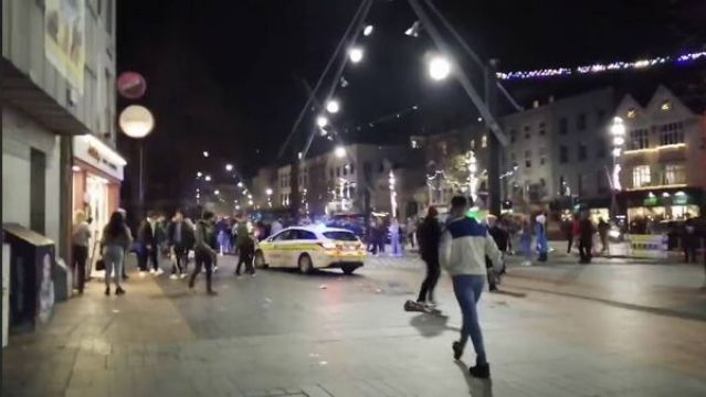 Gardaí Make Nine Arrests As Crowds Gather In Cork City