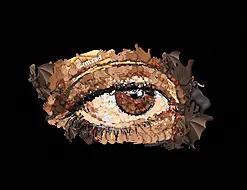 Artist Creates Eye Painting Using Only Emojis On Snapchat